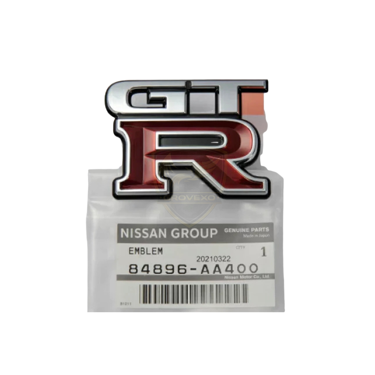 OEM Nissan Trunk Lid Emblem – 84896-AA400