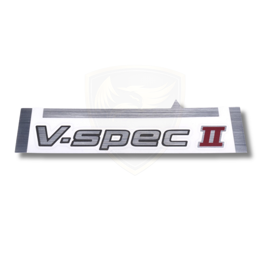 OEM Nissan Skyline GT-R R34 V-Spec Trunk Lid Emblem  -   84896-AB000