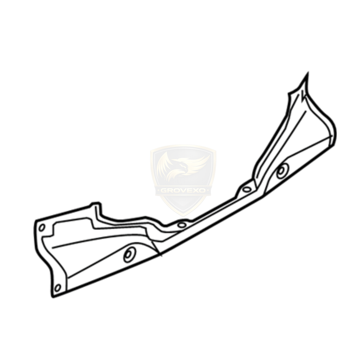 OEM Nissan Skyline Rear Trunk Finisher – 84920-AM800