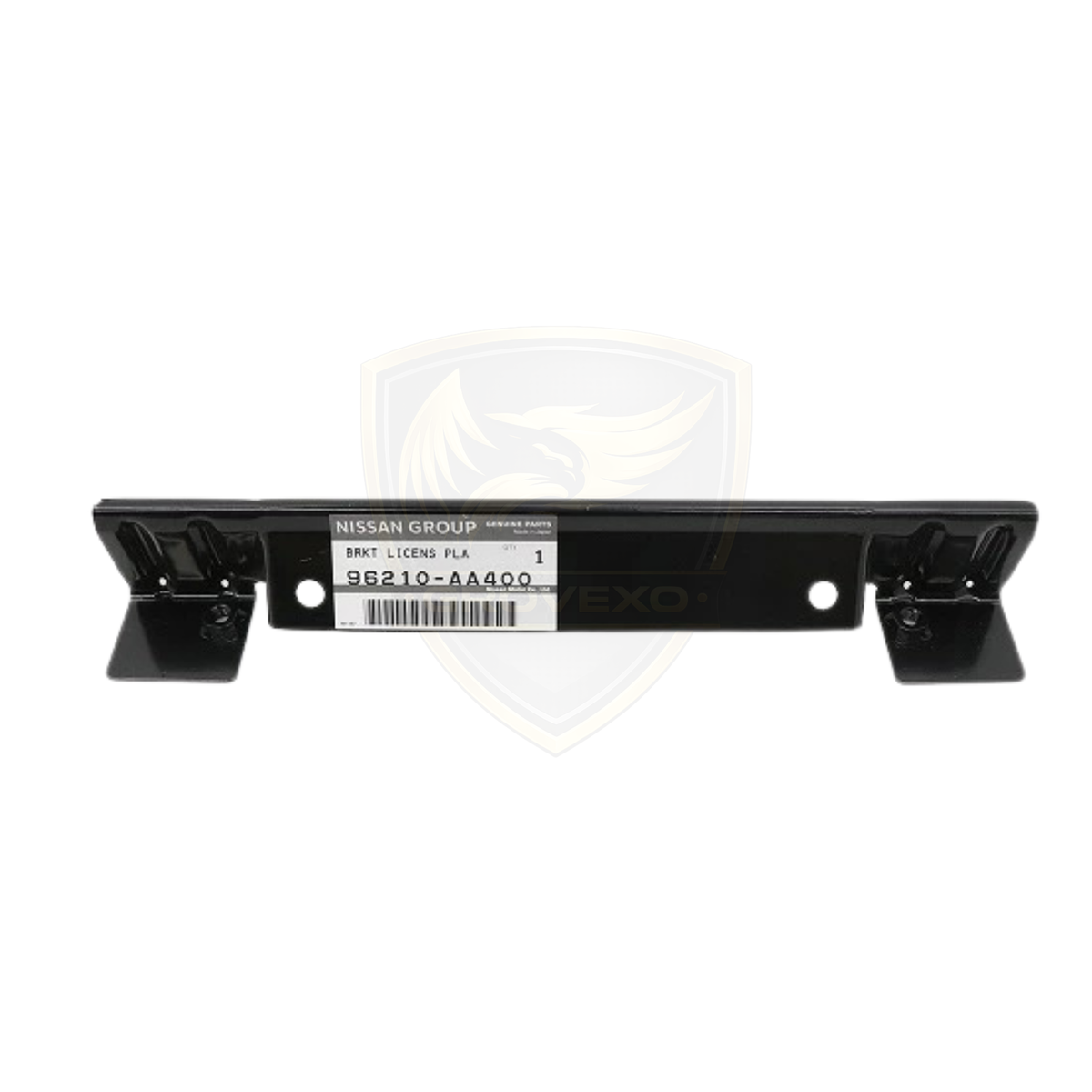 OEM Nissan Front License Plate Bracket for Skyline GT-R BNR34  -  96210-AA400