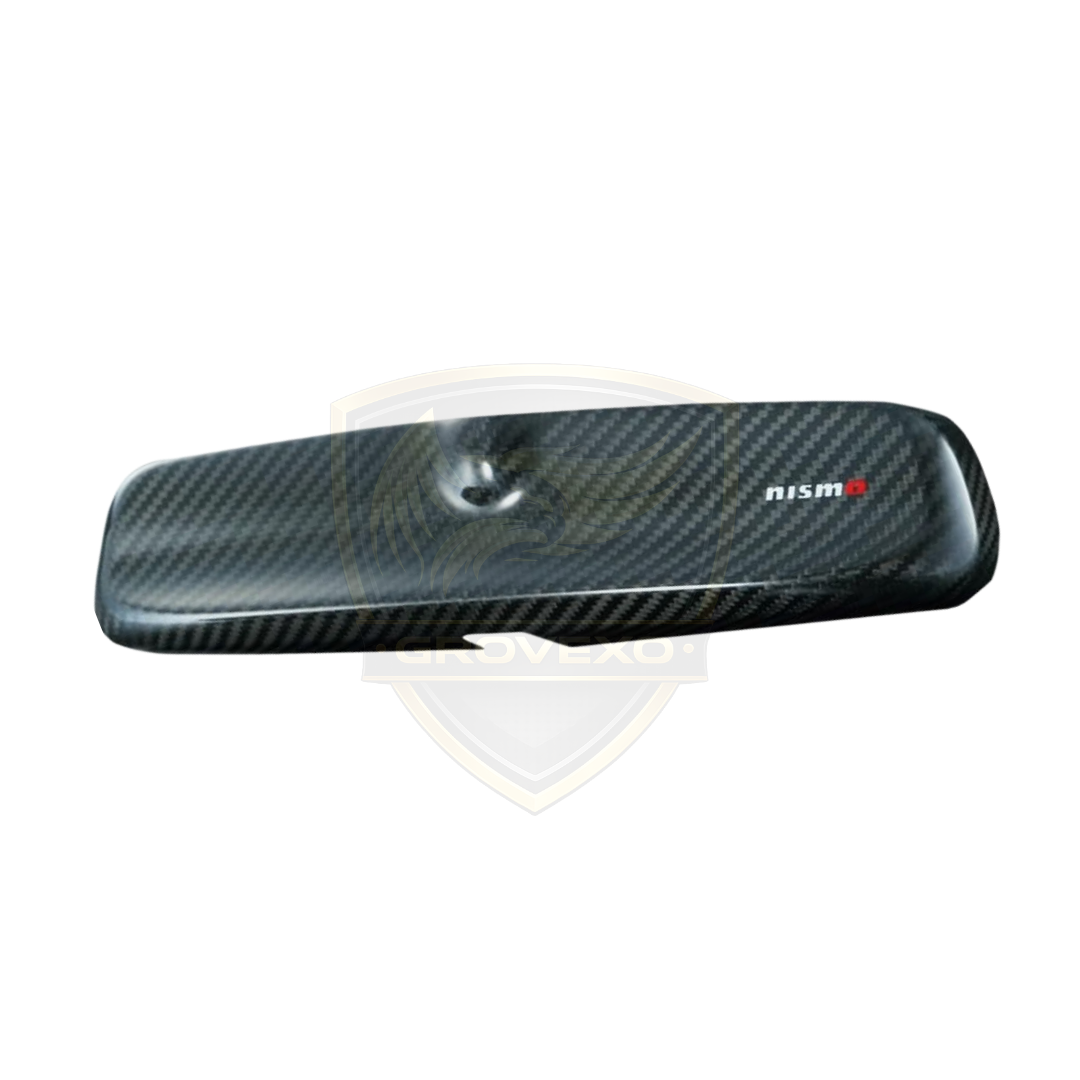 JDM NISMO Carbon Interior Room Mirror Cover R32 Skyline GTS-T GT-R R33 GT-R Coupe RB26 OEM - 96325-RNR20
