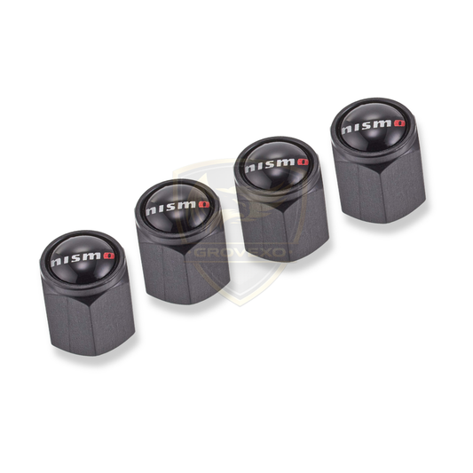 NISMO S-Tune Alloy Wheel Tire Valve Cap Kit Universal Fit -99927-RN302