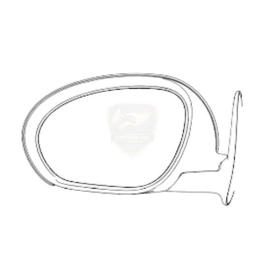 OEM Nissan Juke Cube Chrome Side Mirror Cover Kit – 999L2-7V100