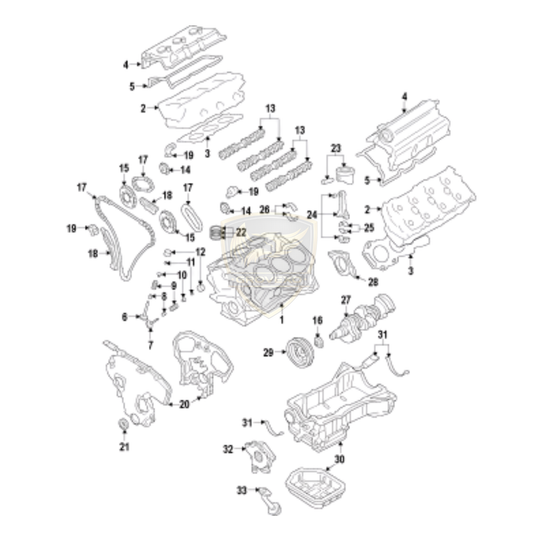 OEM Nissan Engine Gasket Set – A0A01-JF01A
