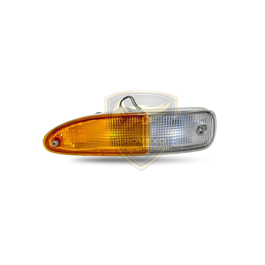 JDM Nissan S13 180SX RH Right Front Bumper Turn Signal Light Lens Chuki - B6120-50F00