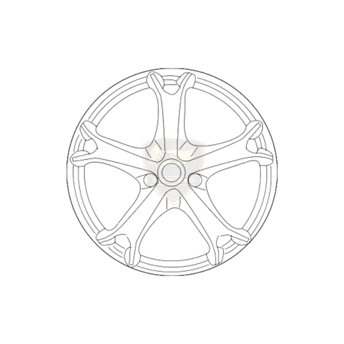 OEM Nissan Aluminum Wheel – D0C00-1A36A