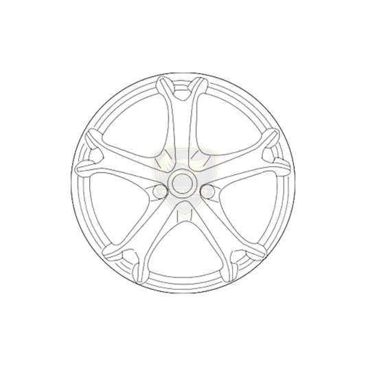 OEM Nissan Aluminum Wheel – D0C00-1A36B