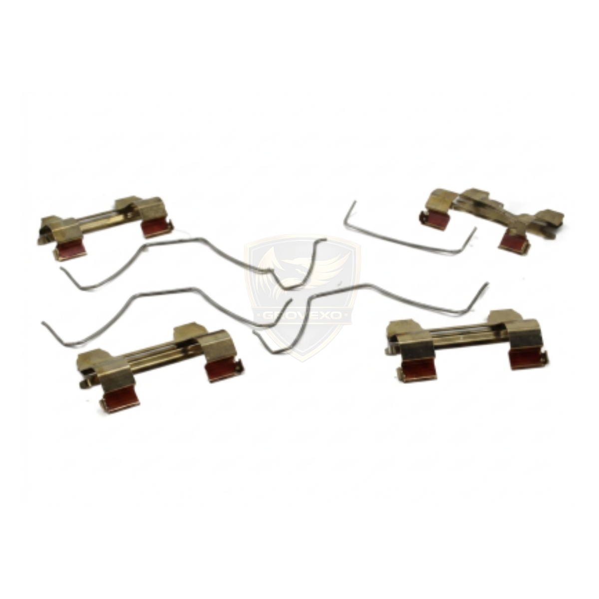 OEM Nissan Front Disc Brake Pad Hardware Kit – D1080-JK000