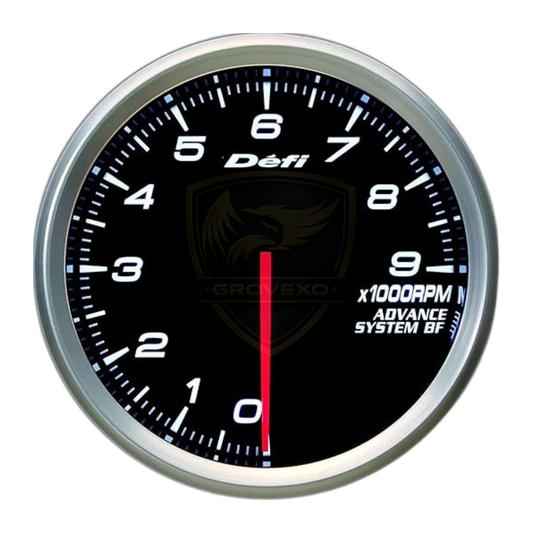 Defi Advance BF Tachometer 80mm White  -  DF10901