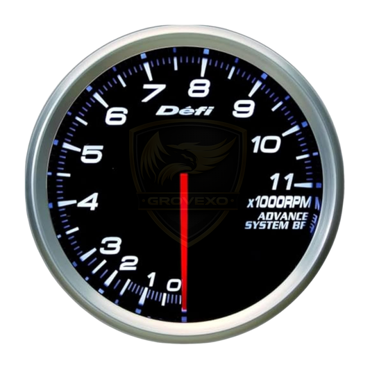 Defi Advance BF Tachometer 80mm White -  DF11001
