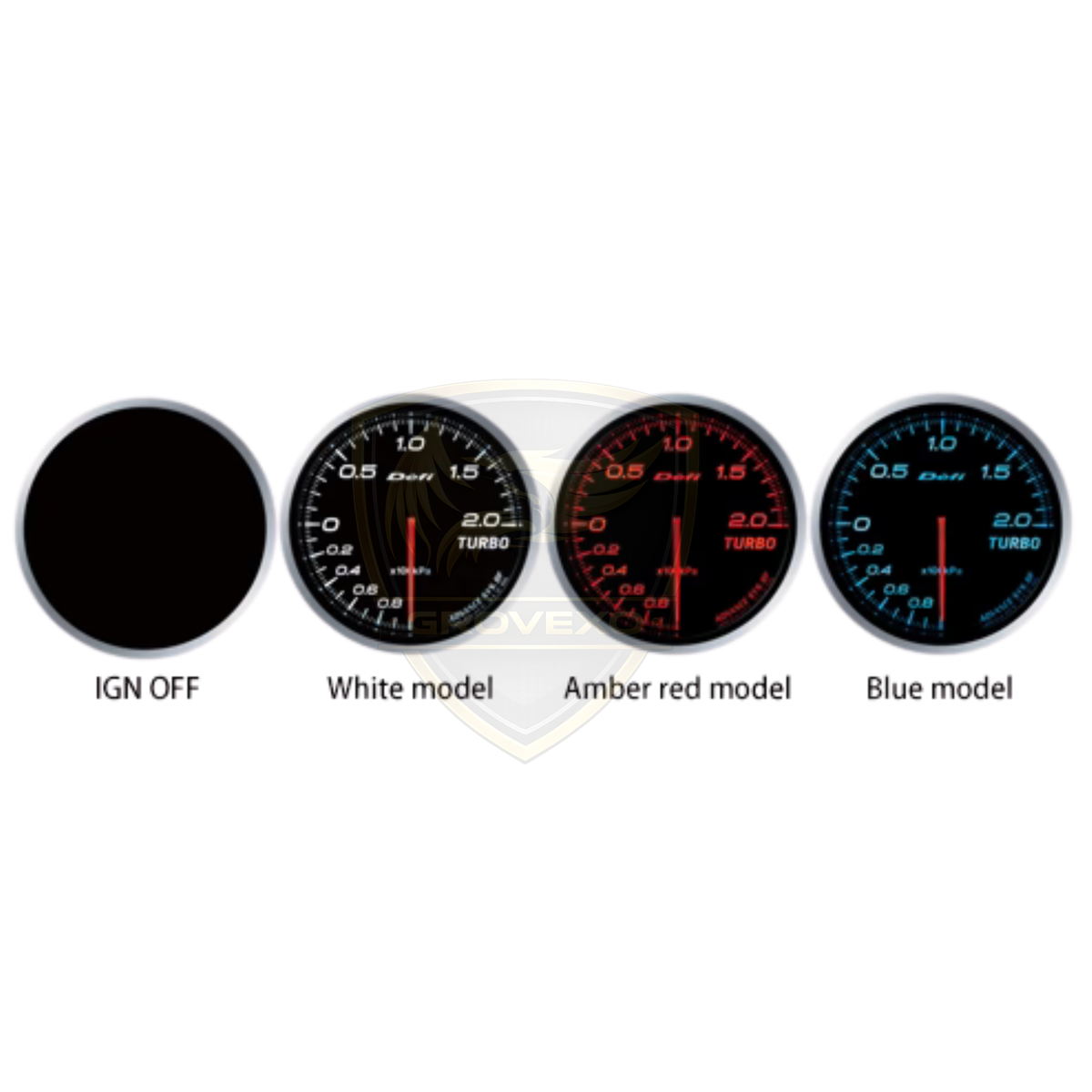 Defi Advance BF Turbo Gauge Blue  - DF14703