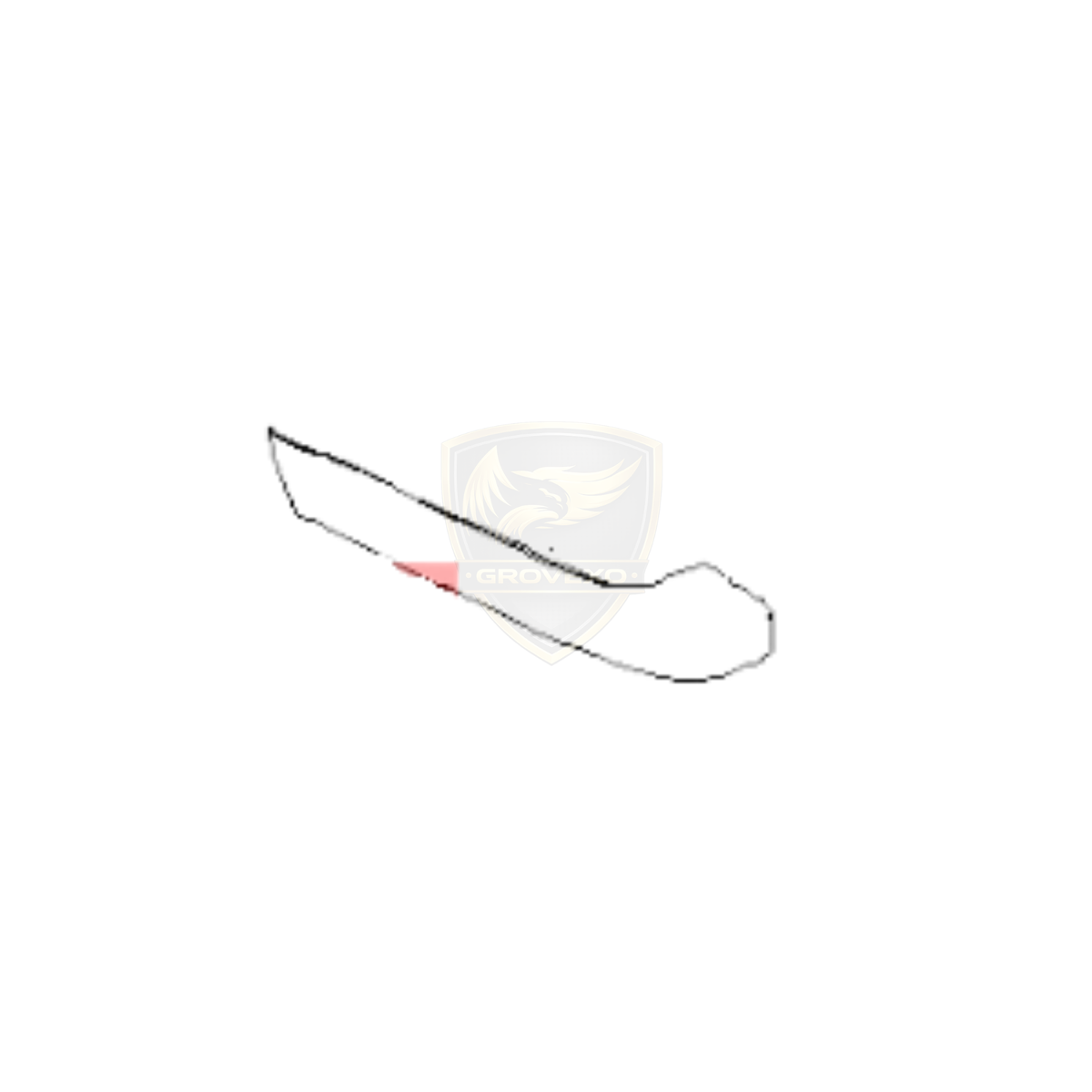 
OEM Nissan Rear Bumper Side Bracket LH – H5025-0W427
